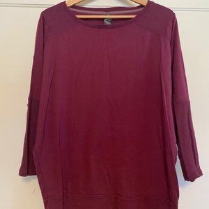 C9 by Champion 3/4 Sleeve Pullover  Top Large